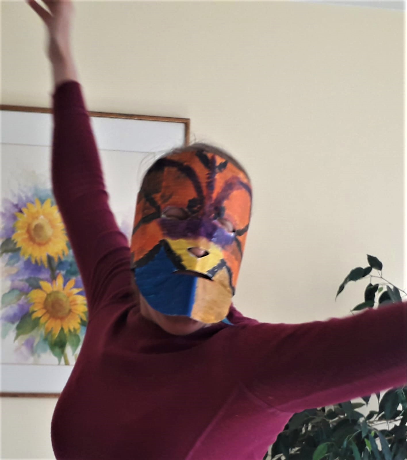 Masque en mouvement Patricia vidéo (2)